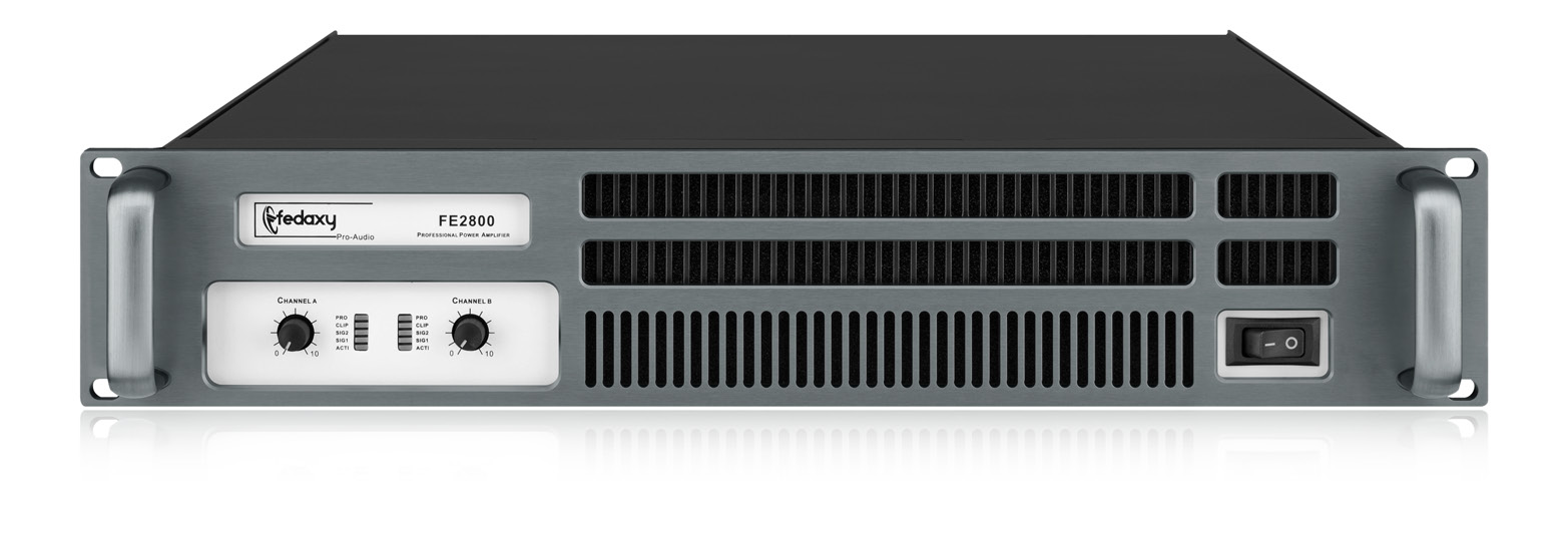 FE2800 2 Channel 2x800W Class H Power Amplifier