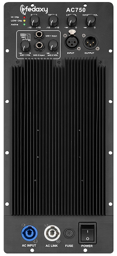 AC750 2 Channel 500+100W Class H Active module