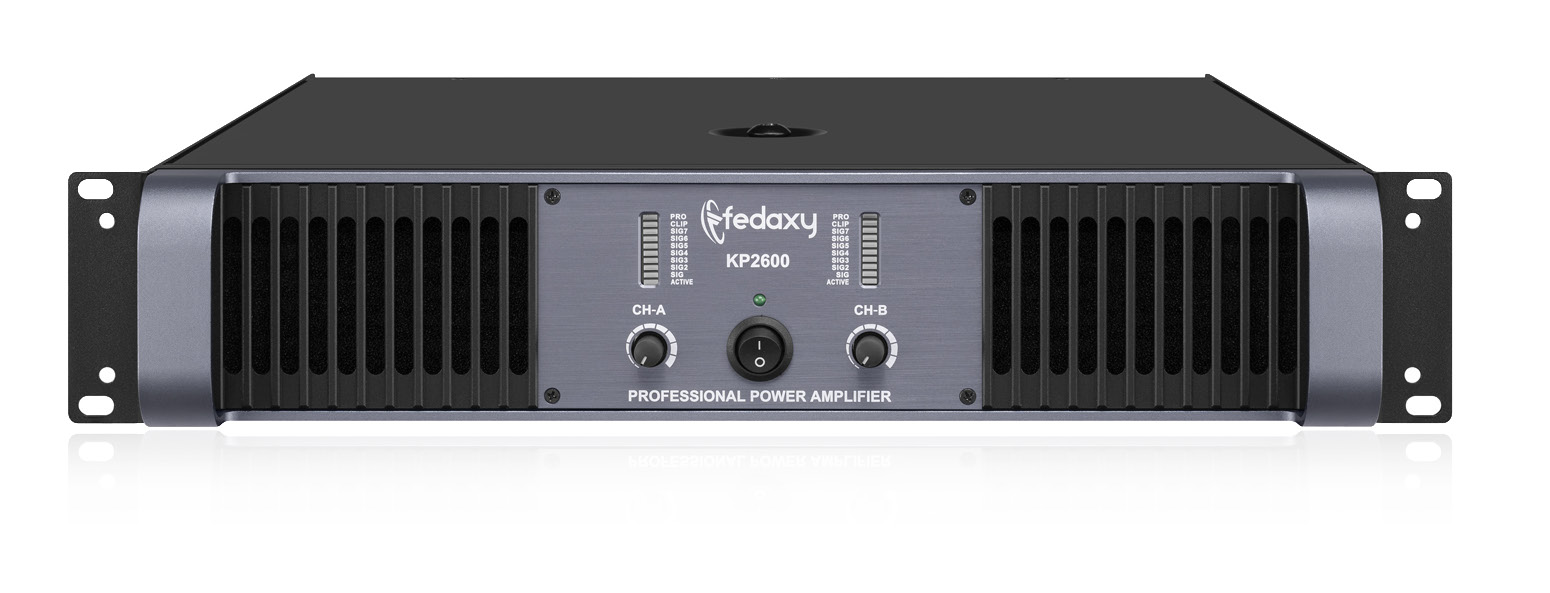 KP2600 2 Channel 2x600W Class H Power Amplifier