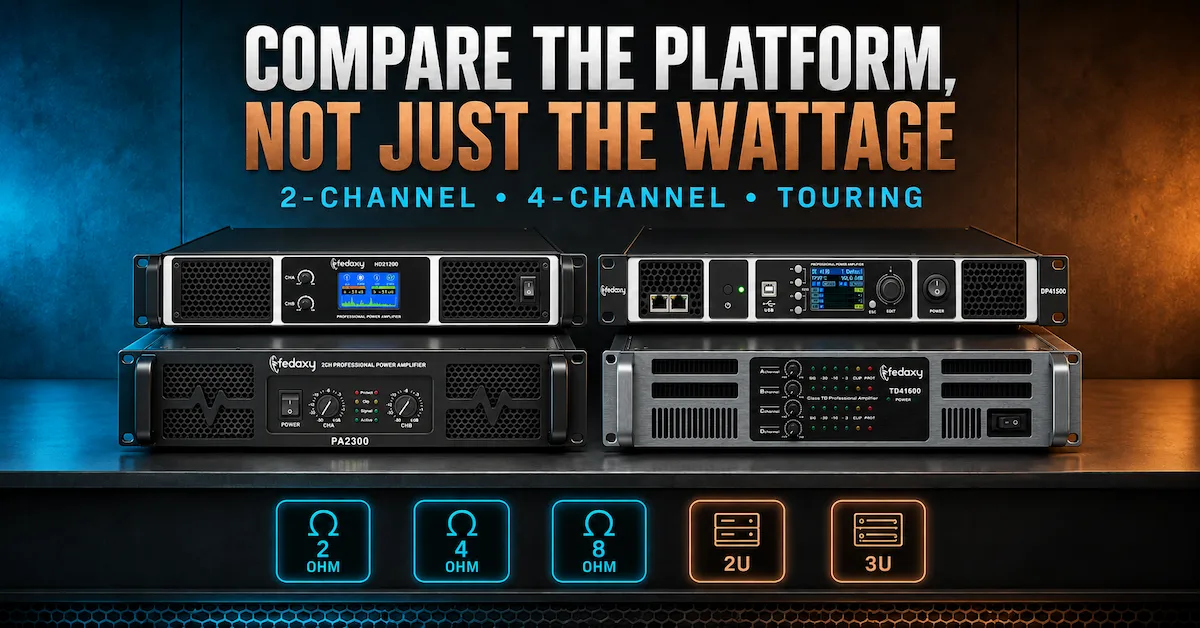 Power amplifier platform comparison guide
